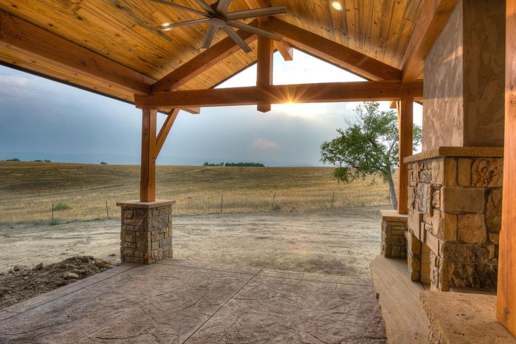 View from the front porch